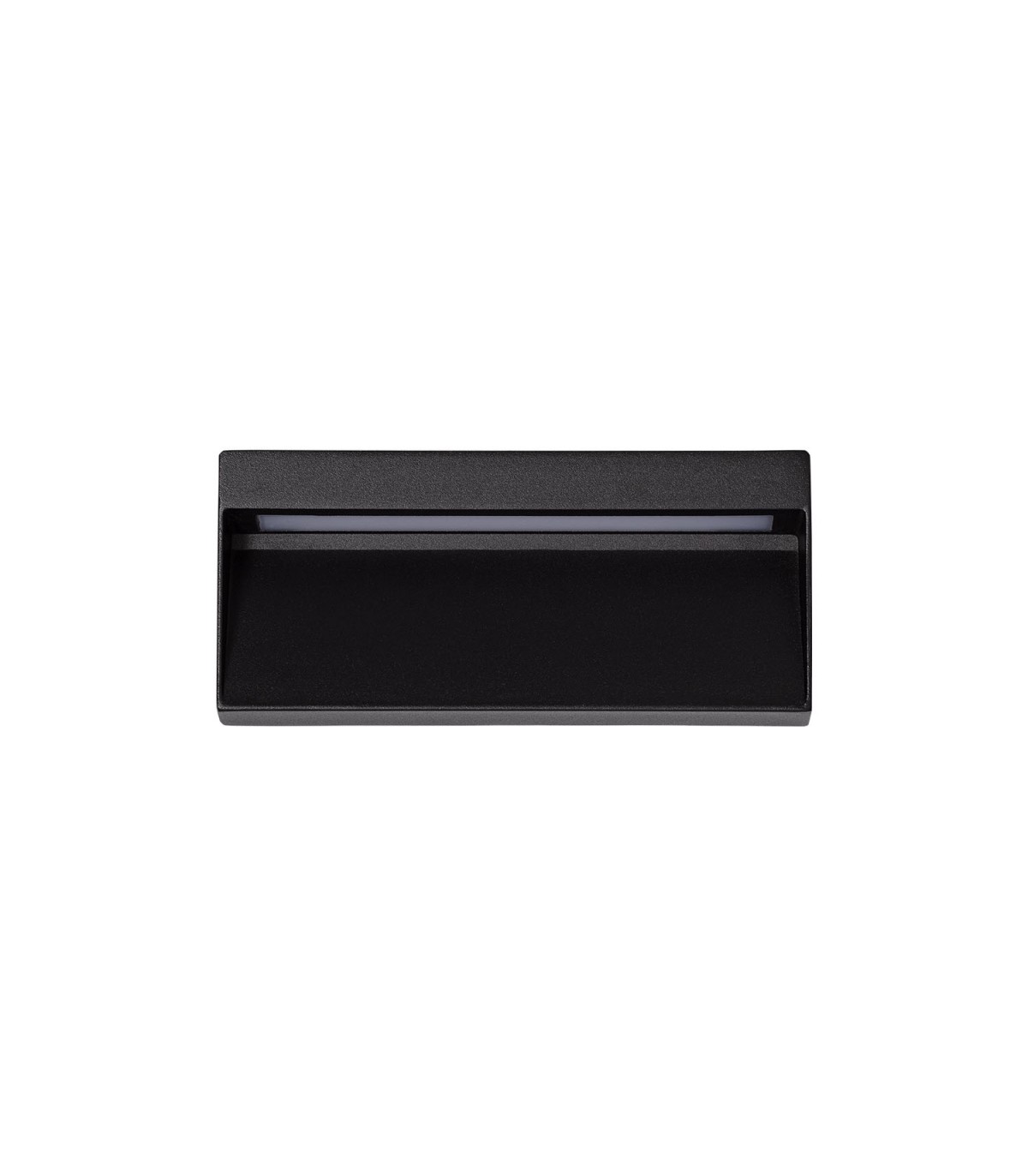 Baliza Pared Superficie 6W 400Lm IP54 Negro