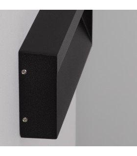 Baliza Pared Superficie 6W 400Lm IP54 Negro
