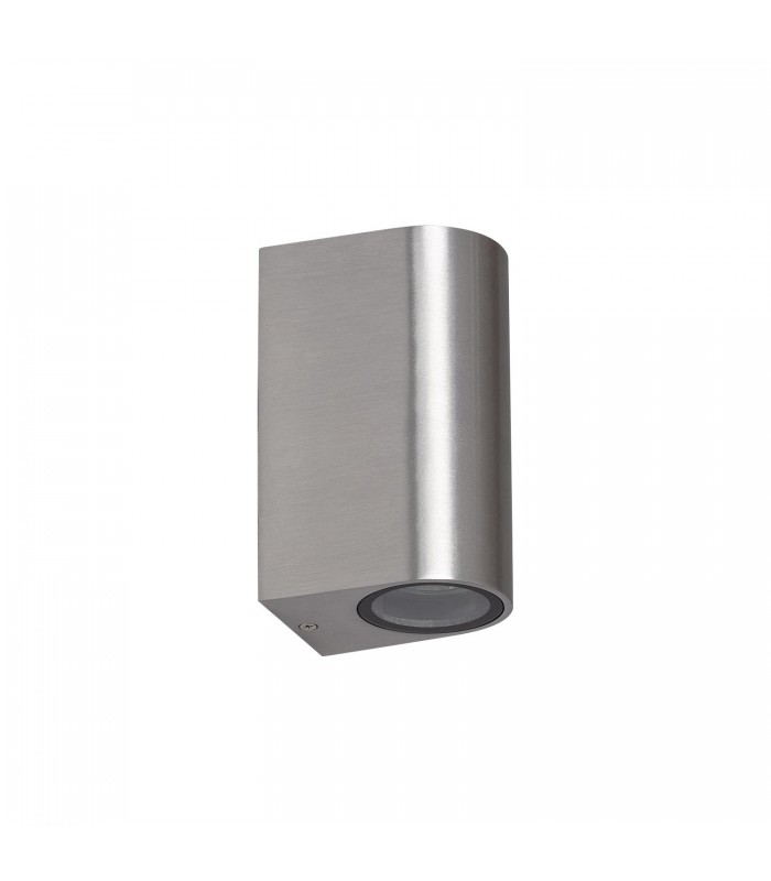 Aplique Pared Middle 2xGU10 Niquel IP44