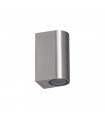 Aplique Pared Middle 2xGU10 Niquel IP44