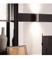 Aplique Pared Middle 2xGU10 Niquel IP44