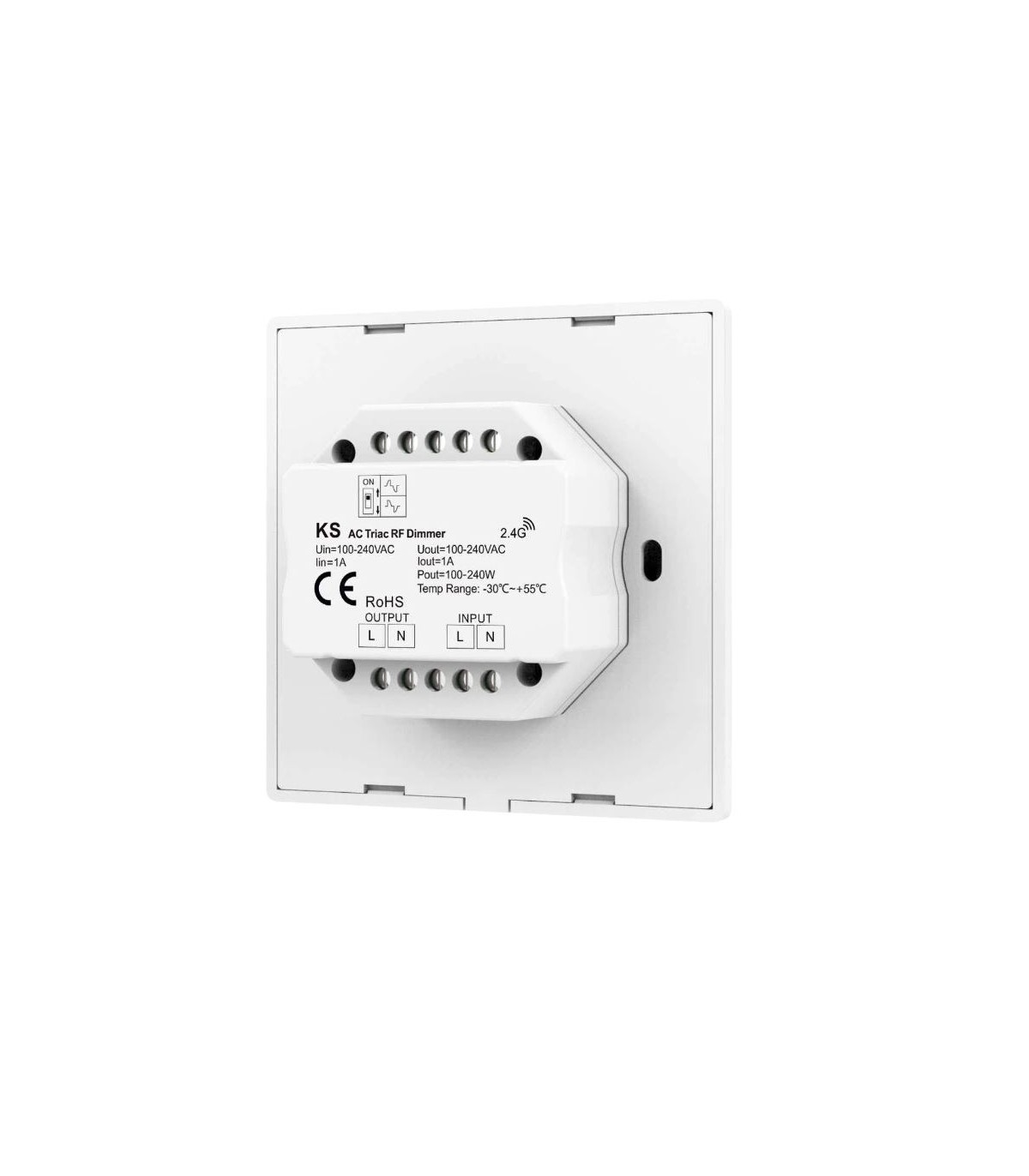 Regulador LED Rotatorio Triac RF Max 200W 220-240V