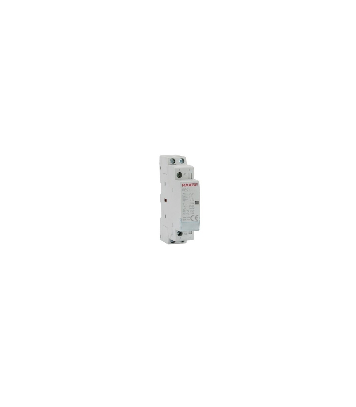 Contactor Modular (1 DIN) 2P (2NO) 25A