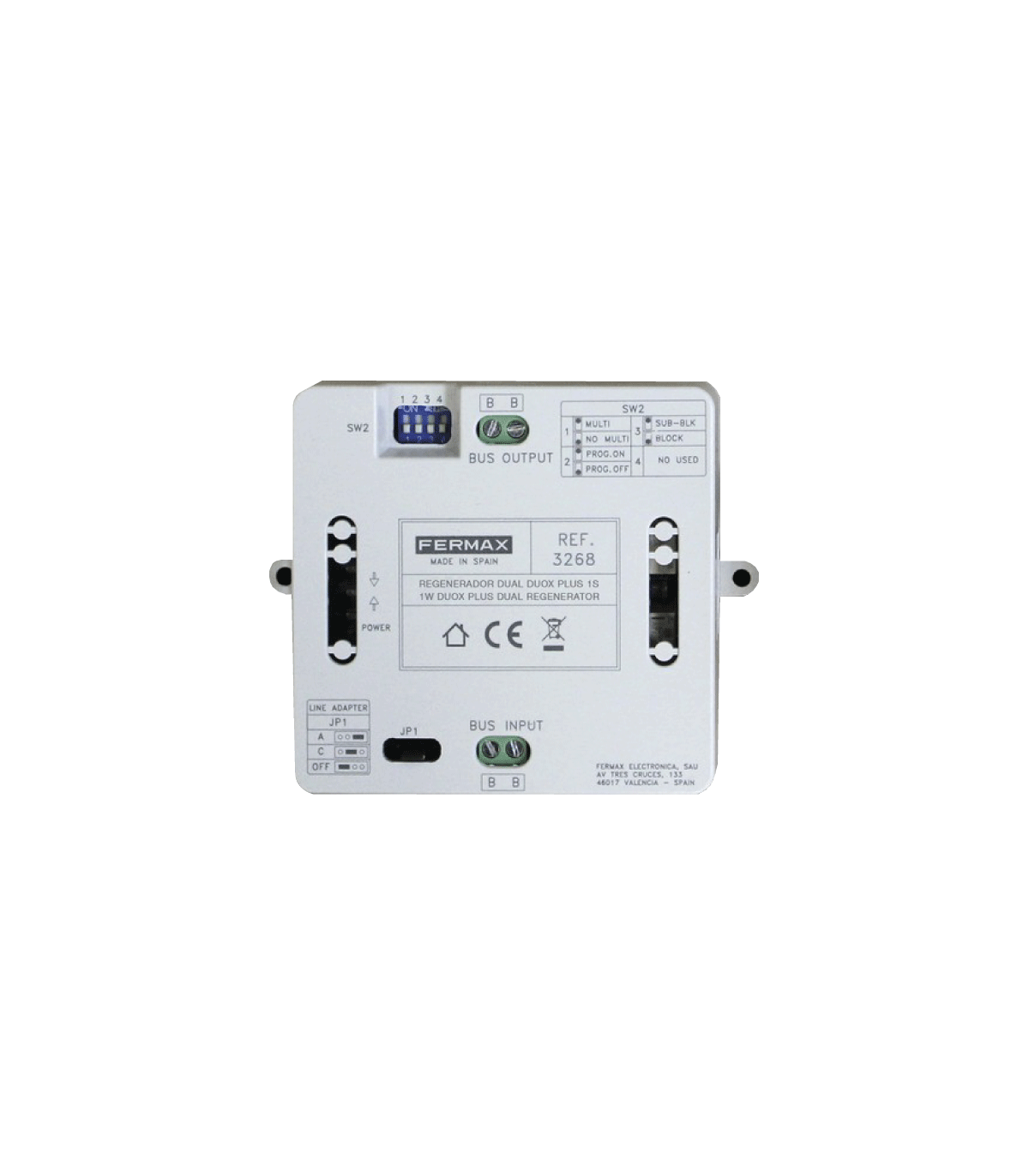Regenerador Dual Duox Plus 1S FERMAX