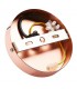 Lámpara Colgante Gumi Dorado Rosa 1xE27