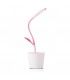 Flexo Planta 1W 100Lm 3 Niveles Rosa 6000K