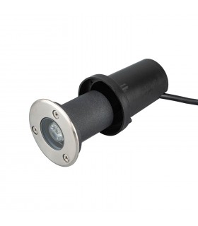 Baliza Empotrable Suelo DC 1W 90Lm IP66 6000K