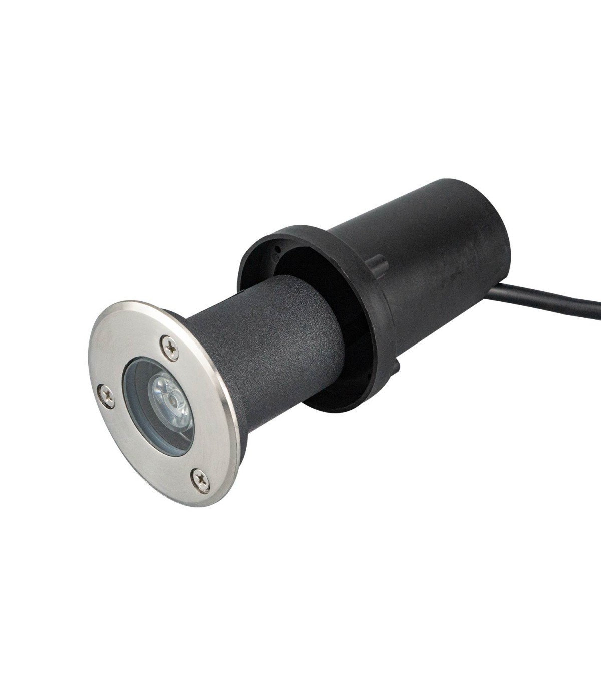 Baliza Empotrable Suelo DC 1W 90Lm IP66 6000K