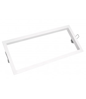 Accesorio Empotrar Emergencia Extraplana Acabado Aluminio
