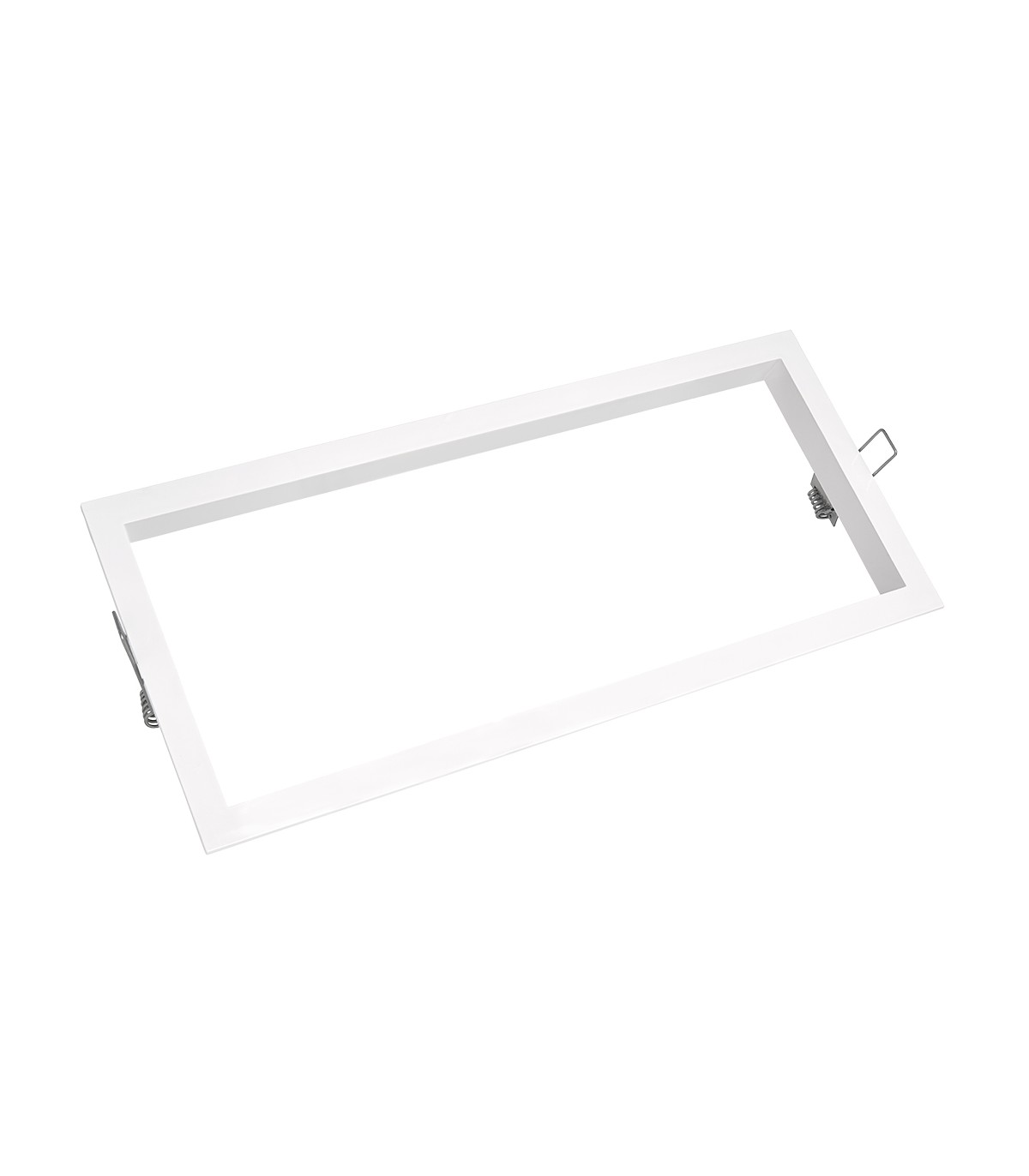 Accesorio Empotrar Emergencia Extraplana Acabado Aluminio
