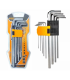 Juego Llaves Allen Extralargas 1.5-10mm L230mm