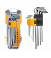 Juego Llaves Allen Extralargas 1.5-10mm L230mm