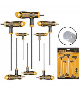 Juego 8 Llaves Allen Mango T 2-10mm