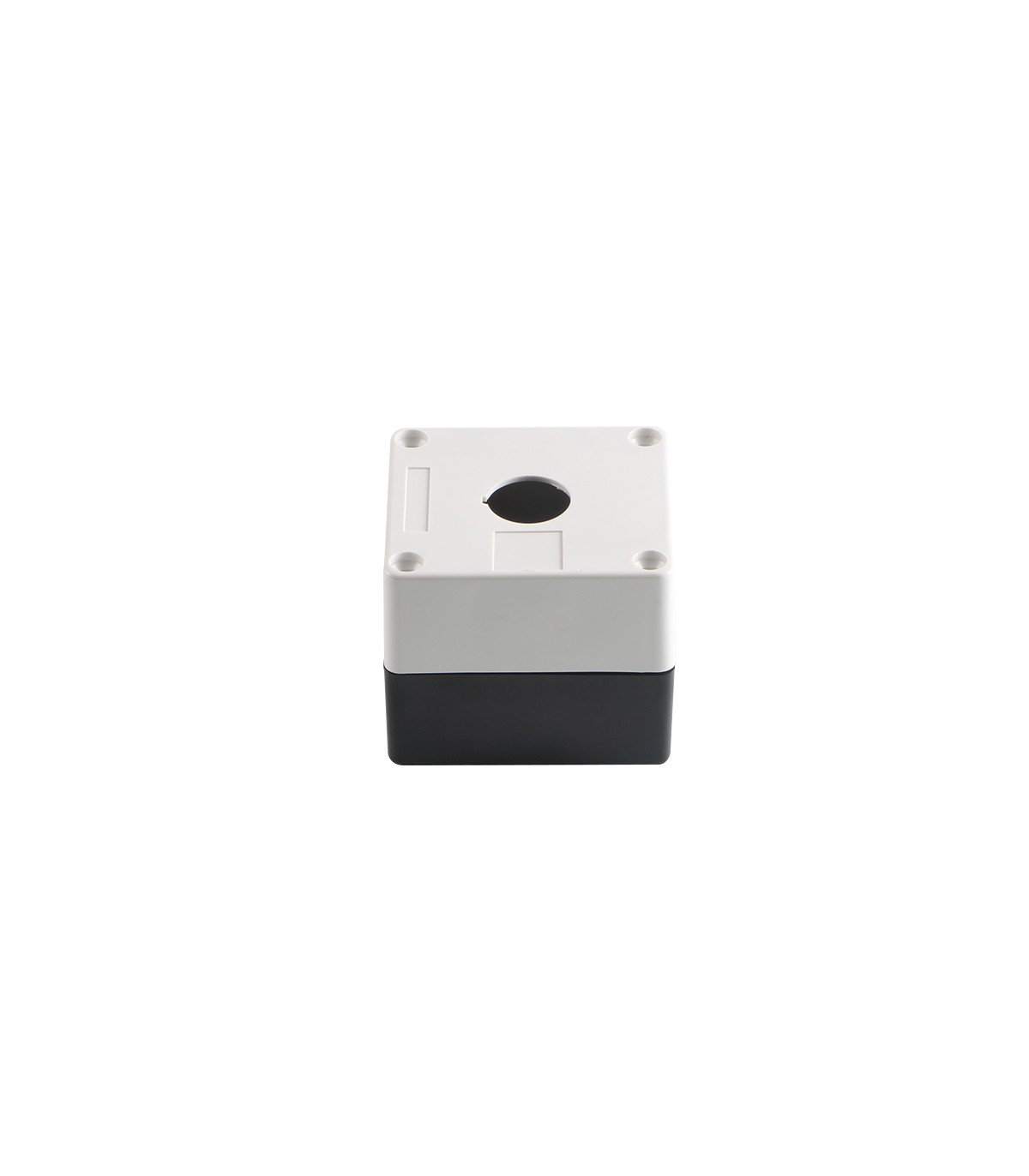 Caja Pulsador Sin Equipar IP65 Blanco 1 Elemento