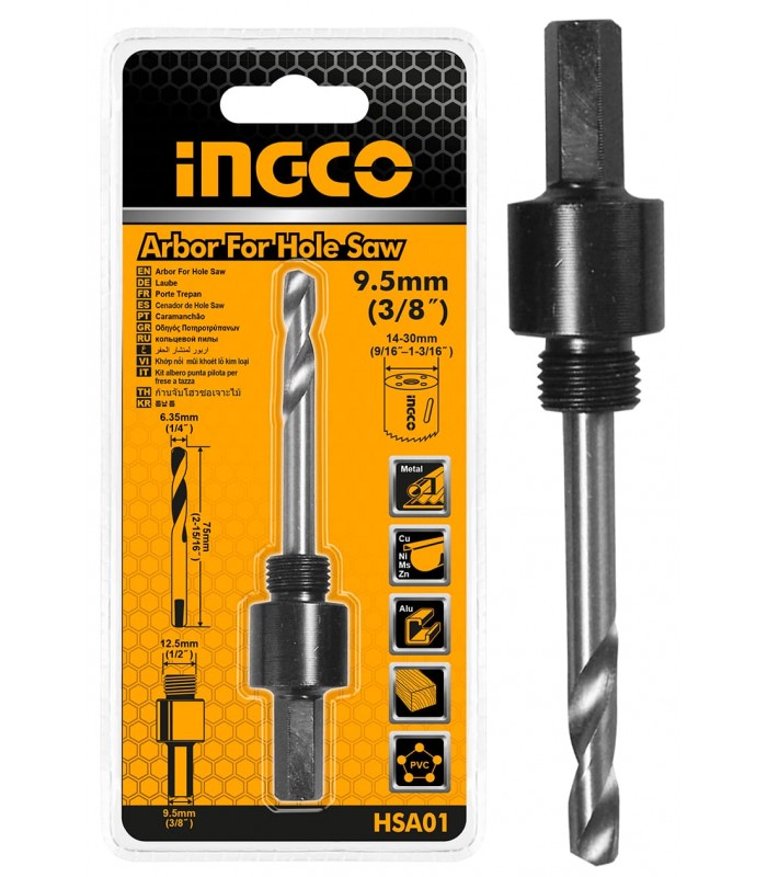 Husillo Hexagonal para Corona 14-30mm