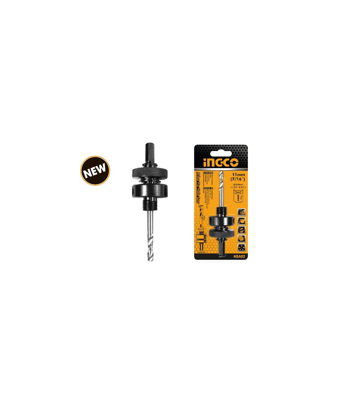 Husillo Hexagonal para Corona 32-210mm