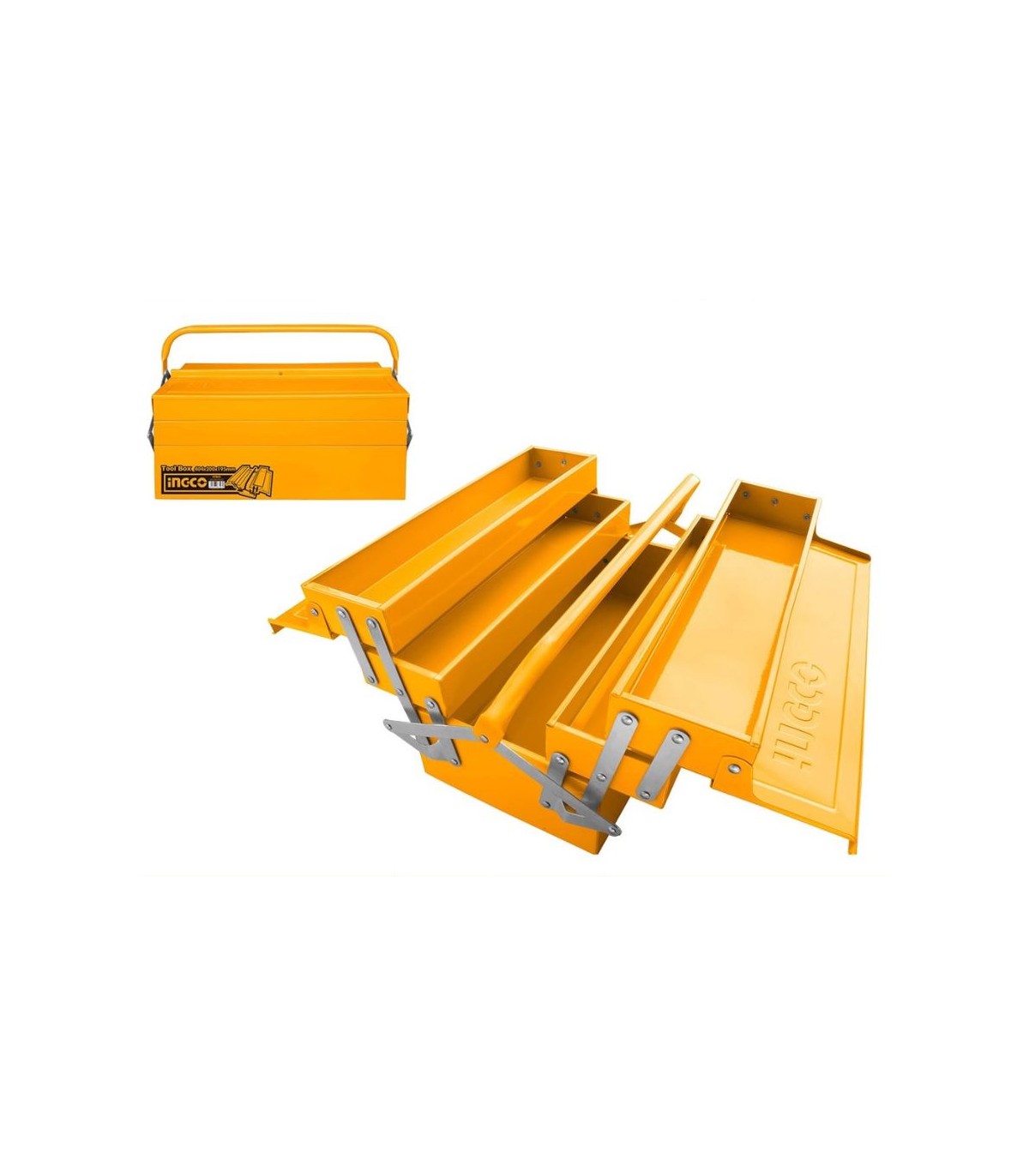 Caja Herramientas Metálica 404x200x195mm