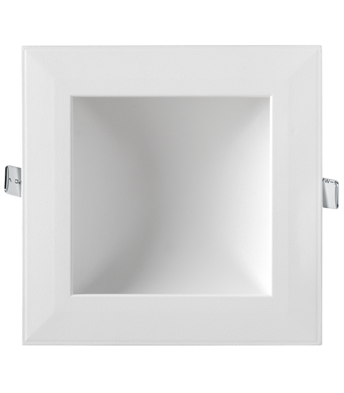 Downlight Cuadrado 12W 820Lm IP20 Blanco 4000K