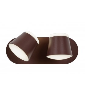 Aplique Vasos Café 20W 2000Lm 4000K