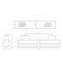 Lámpara LED Linestra 16W 1.600Lm 1000mm 270º S14s 3000K IP42