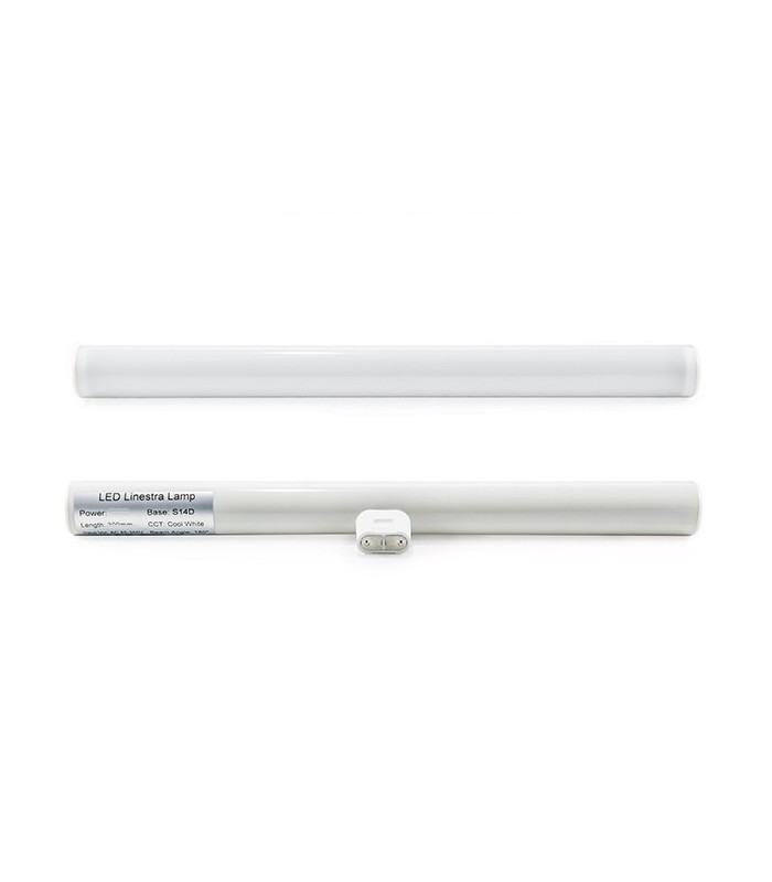 Lámpara LED Linestra 5W 450Lm 300mm 270º S14d 3000K IP42