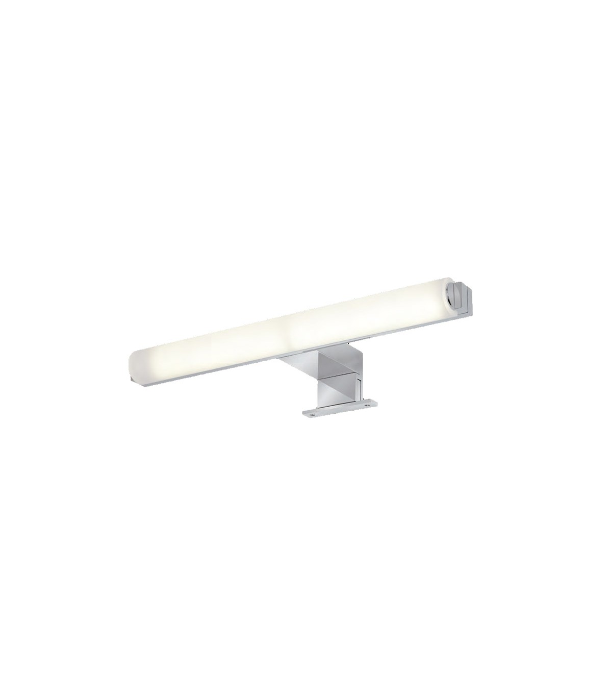 Aplique Baño Tubo 8W 720Lm Cromo 4000K