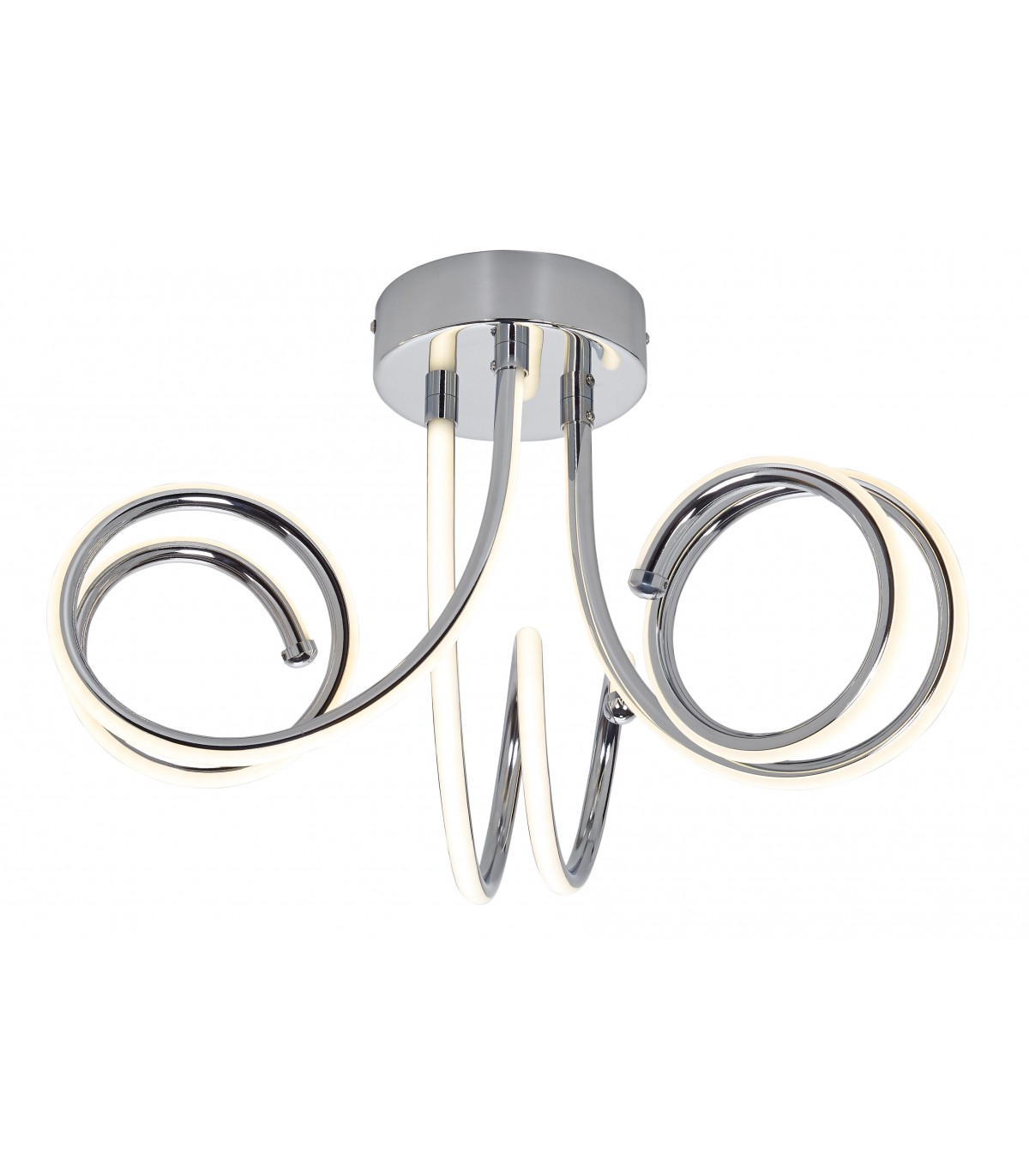 Plafón Rabius 54W 4860Lm Cromo 4000K