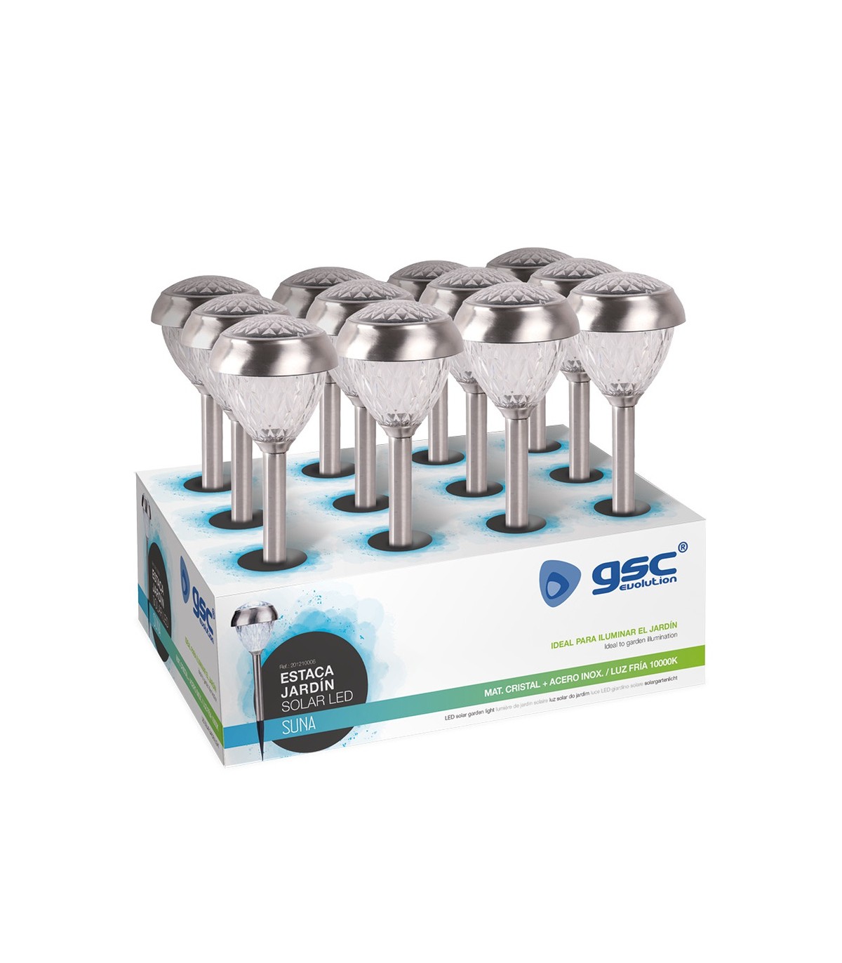 Estaca Solar Suna Led IP44 10000K