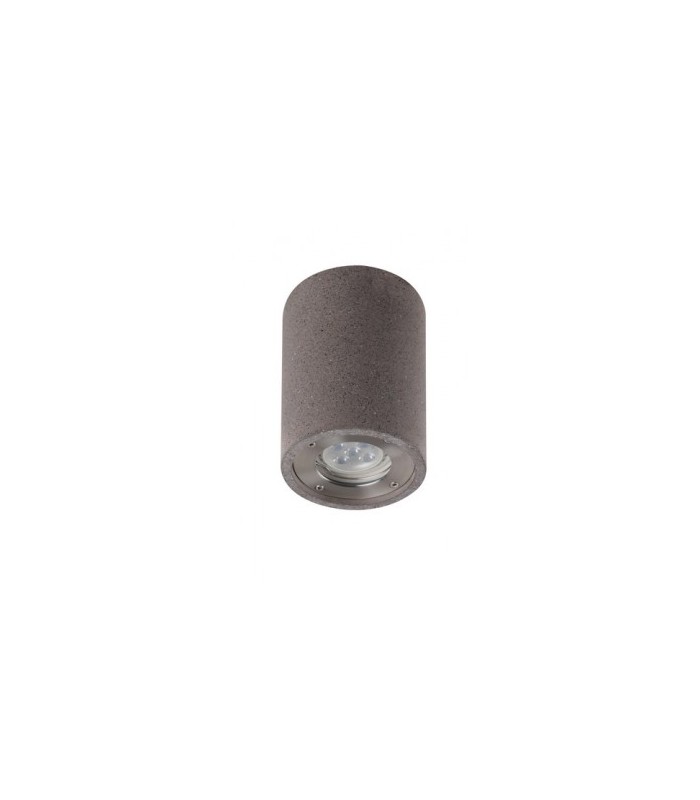 Aplique Exterior Techo Levi Gris GU10