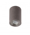 Aplique Exterior Techo Levi Gris GU10