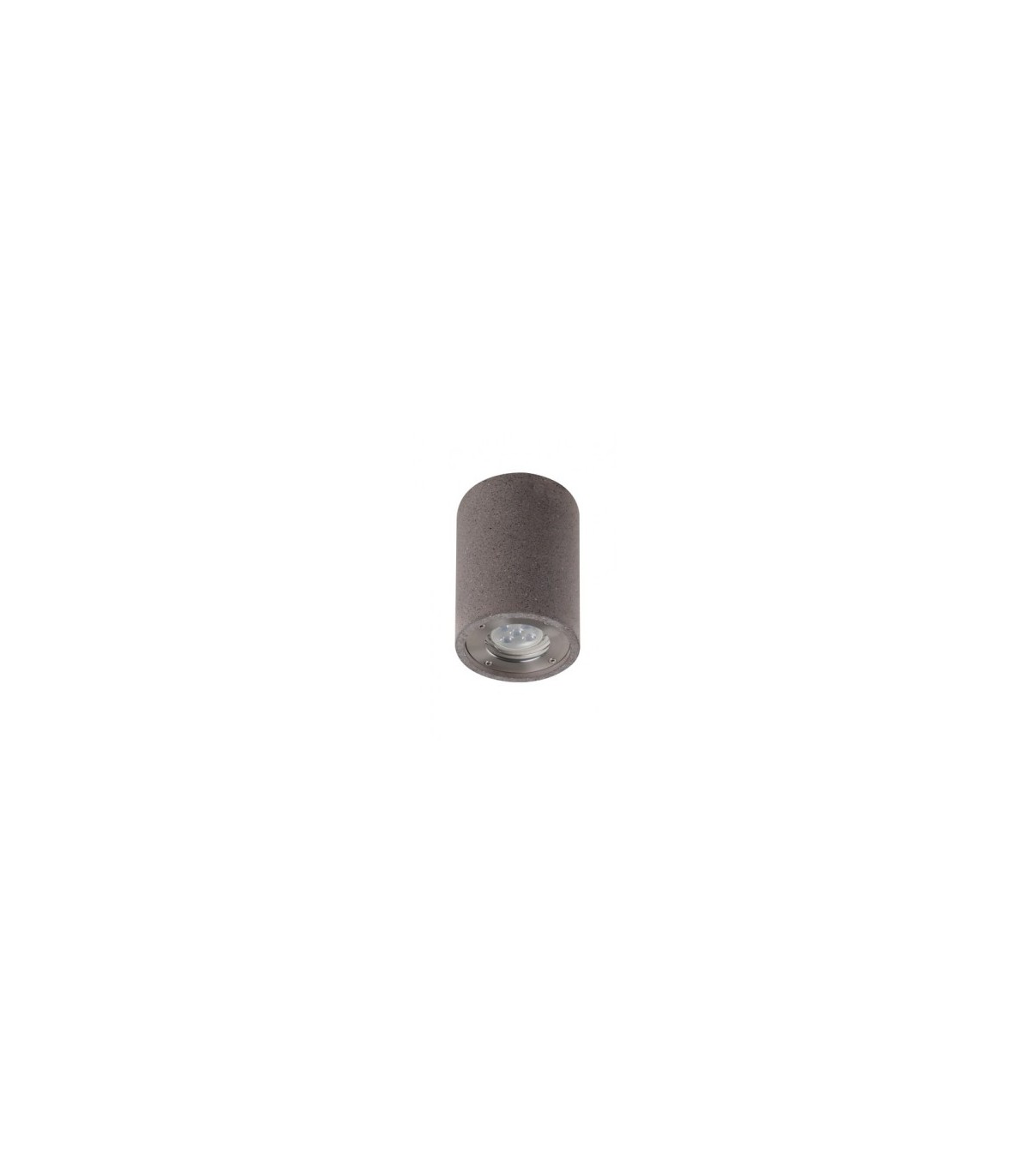 Aplique Exterior Techo Levi Gris GU10