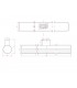 Lámpara LED Linestra 8W 750Lm 500mm 270º S14d 3000K IP42