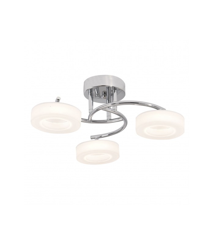 Plafón Tokio 36W 2880Lm Cromo 4000k