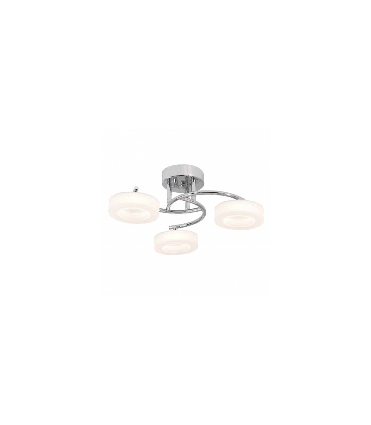 Plafón Tokio 36W 2880Lm Cromo 4000k