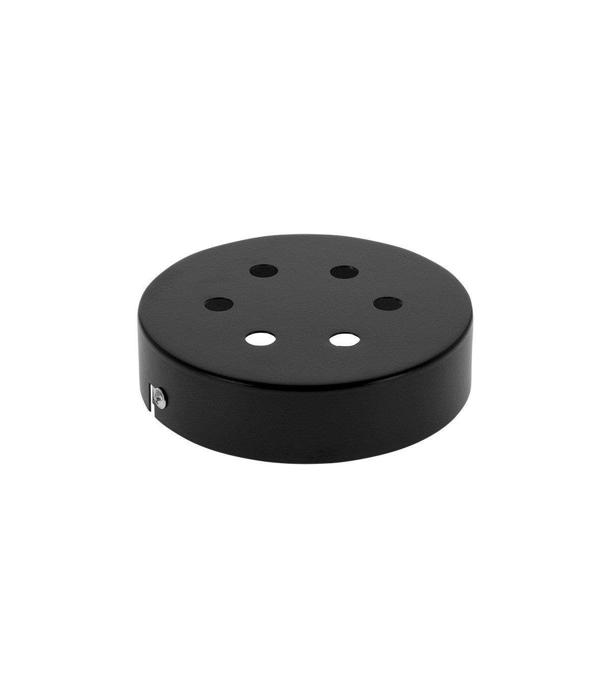 Florón 6 Agujeros 10mm Metal Negro