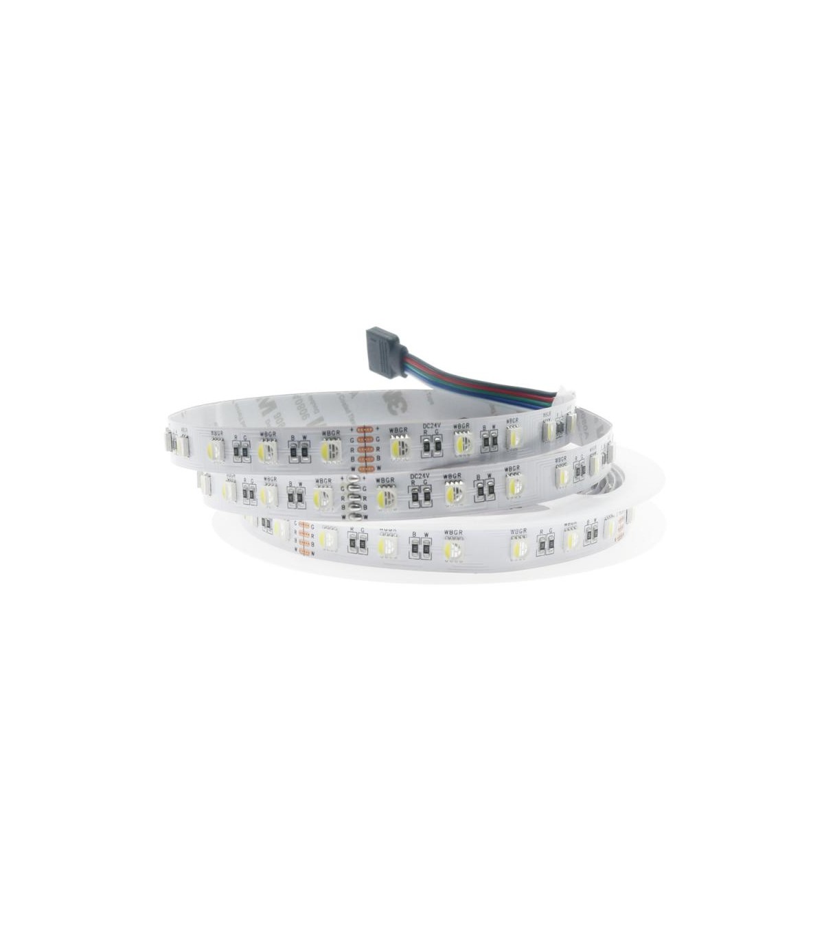 Tira Flexible Led 14W RGB+3000K 60Led/m IP20 DC24V -5 Metros-