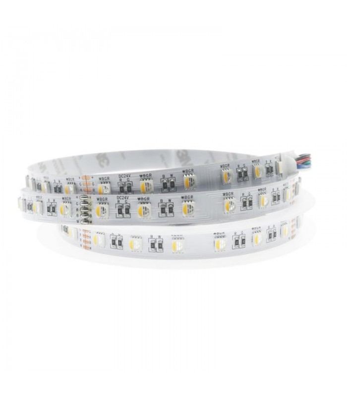 Tira Flexible Led 14W RGB+6000K 60Led/m IP65 DC24V -5 Metros-