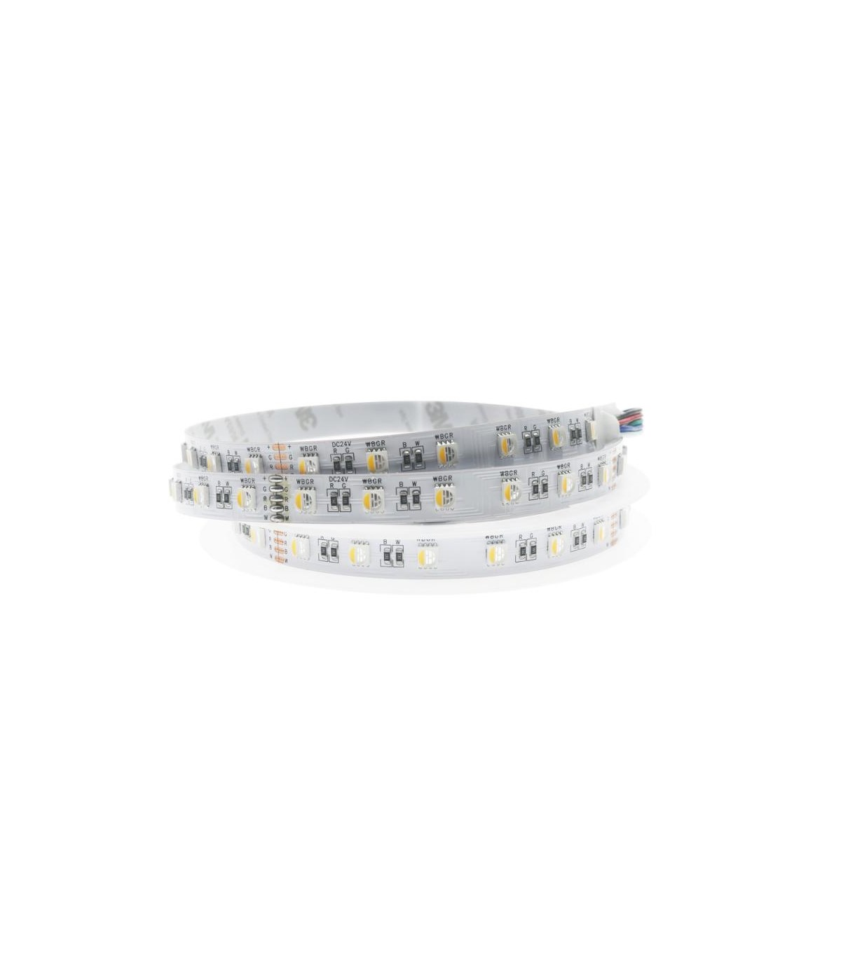 Tira Flexible Led 14W RGB+6000K 60Led/m IP65 DC24V -5 Metros-