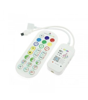 Controlador WiFi RGB+W DC12-24V 72-144W