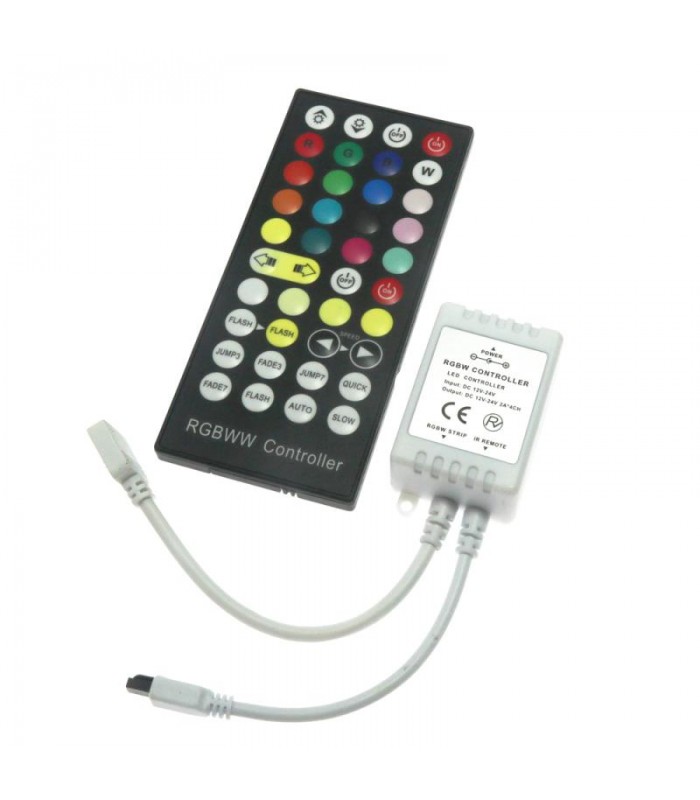 Controlador Mini RGB+CCT DC 12-24V 144-288W