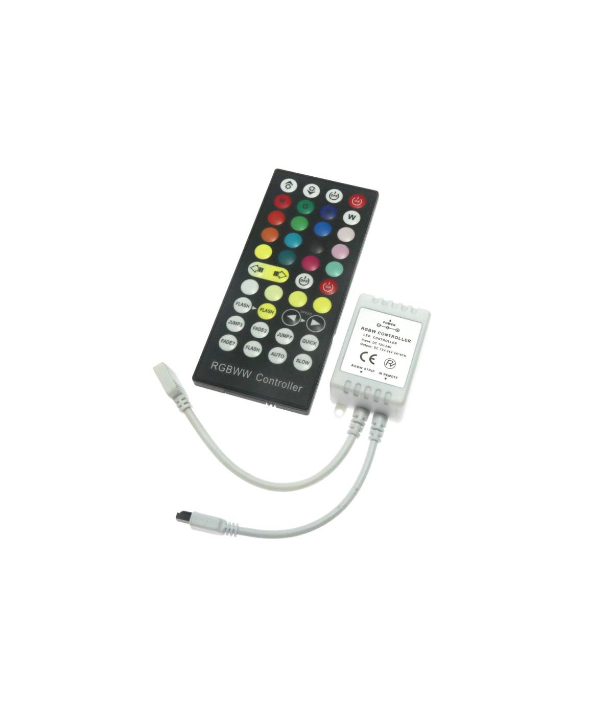 Controlador Mini RGB+CCT DC 12-24V 144-288W