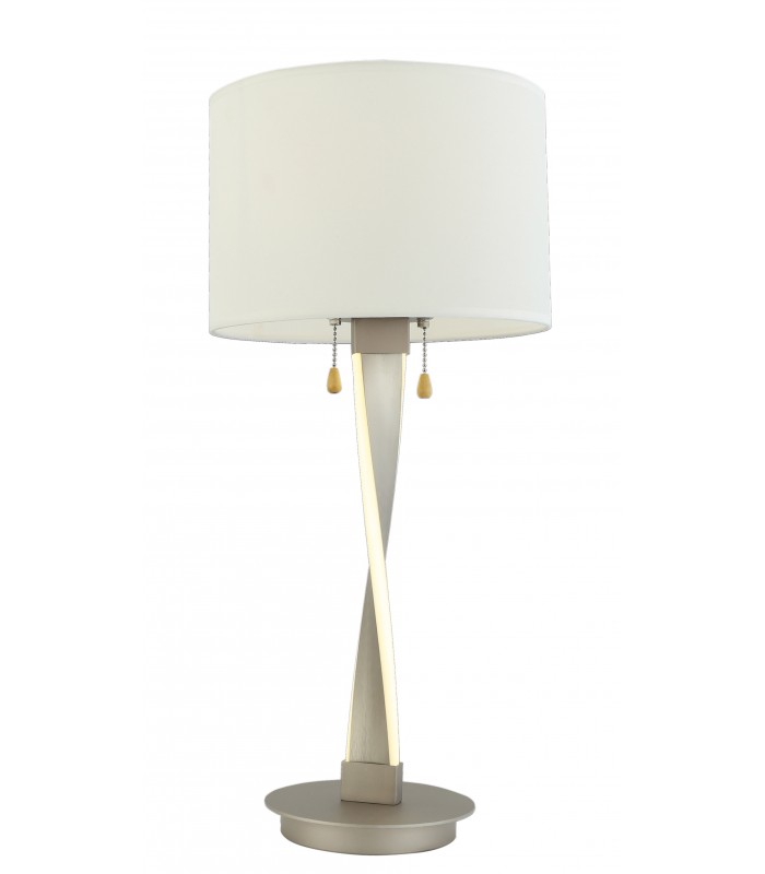 Lámpara Sobremesa Twister Níquel 16W 1600Lm 4000K