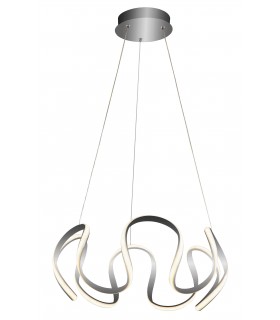 Lámpara Colgante Led Vaiven 80W 8000Lm Cromo CCT