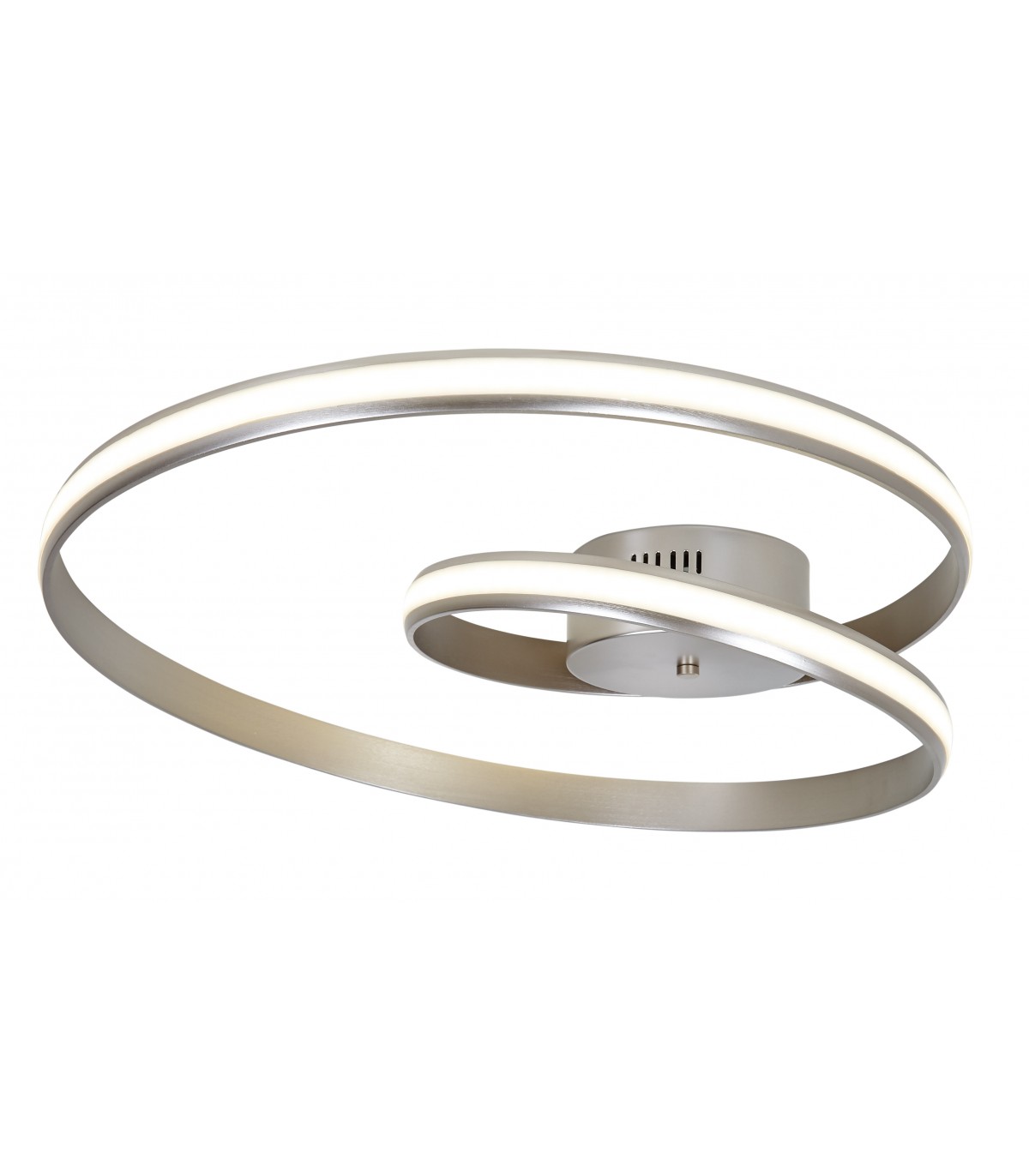 Plafón Led Espiral Níquel 50W 5000Lm 4000K
