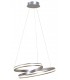 Lámpara Colgante Led Espiral Níquel 50W 5000Lm 4000K