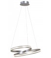Lámpara Colgante Led Espiral Níquel 50W 5000Lm 4000K