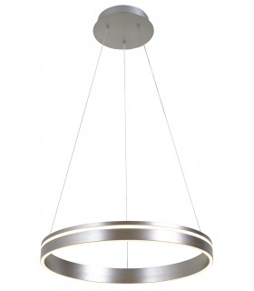Lámpara Colgante Led Circular Níquel 60W 6000Lm 4000K