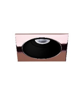Aro Empotrable Basculante Cuadrado ERYX-2 Cobre