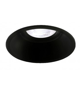 Aro Empotrable Basculante Redondo ERYX-1 Confort Negro