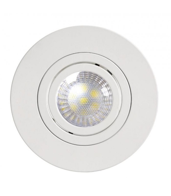 Aro Empotrable Basculante Redondo Skip Maxi Blanco